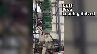 شلال تحميل خالي من الغبار، شلال تلسكوبي مدمج لمرشح الغبار